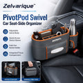 Zelvarique™ PivotPod Swivel Car Seat-Side Organizer