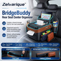 Zelvarique™ BridgeBuddy Rear Seat Center Organizer
